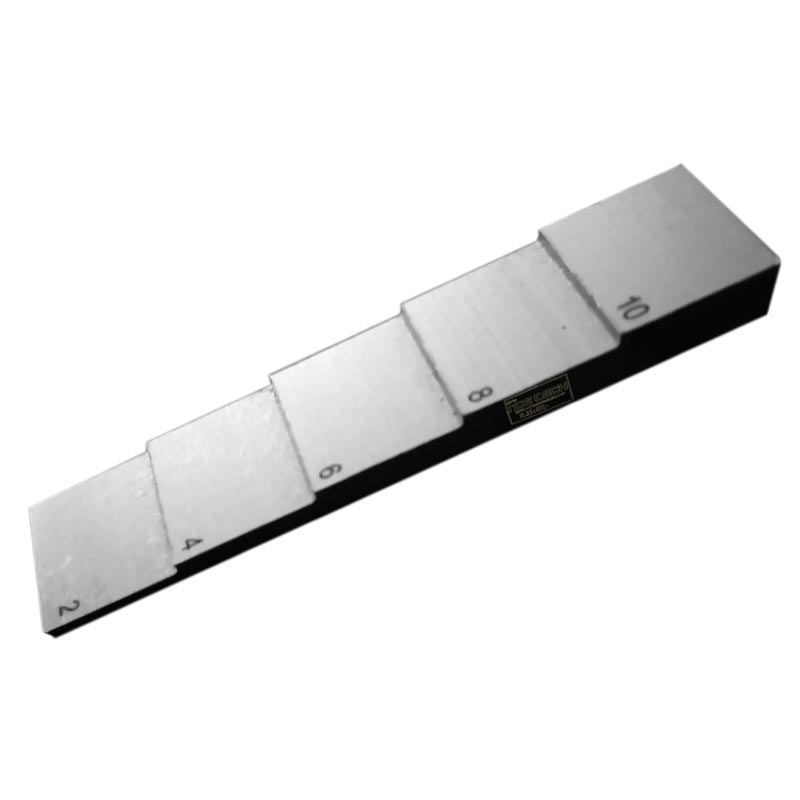 5 Step Calibration BlockUltrasonic Thickness Gauge Block